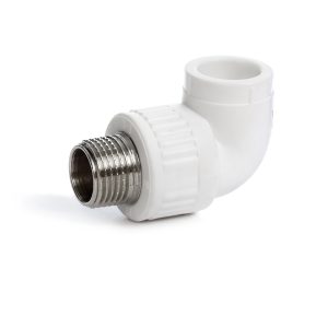 Угольник Fusitek 90° комбинированный Белый