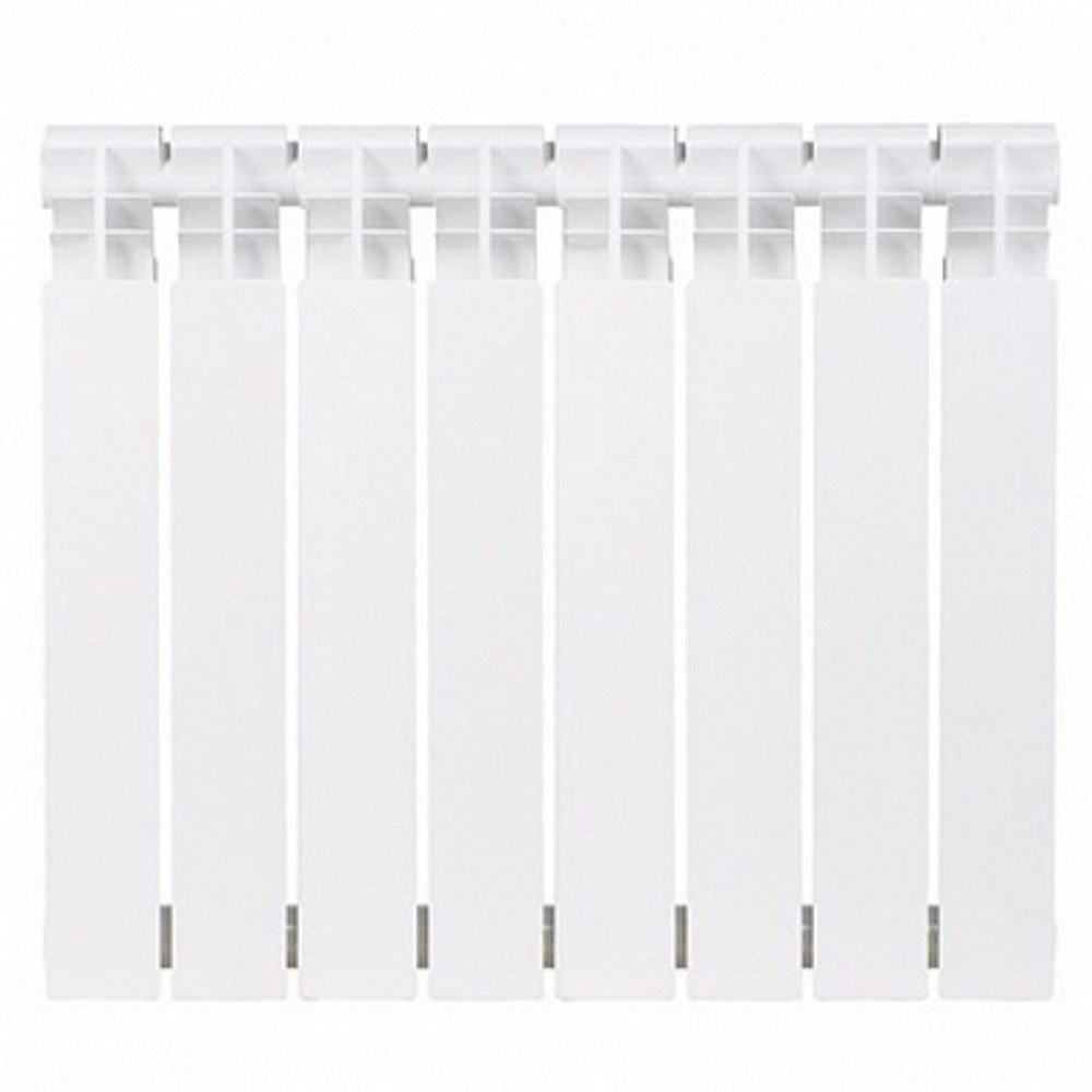 Биметаллический радиатор STI RUS (F) 500/100 - Белый — изображение 2