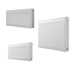 Стальной панельный радиатор Bjorne Compact 22 Белый