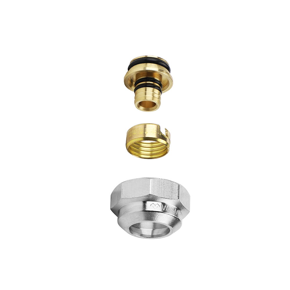 Резьбозажимное соединение Varmega Stabil для труб PE-X, PE-RT — изображение 2