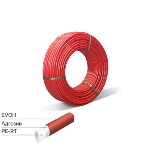 Труба многослойная Varmega PE-RT/EVOH с антидиффузионным слоем Красный