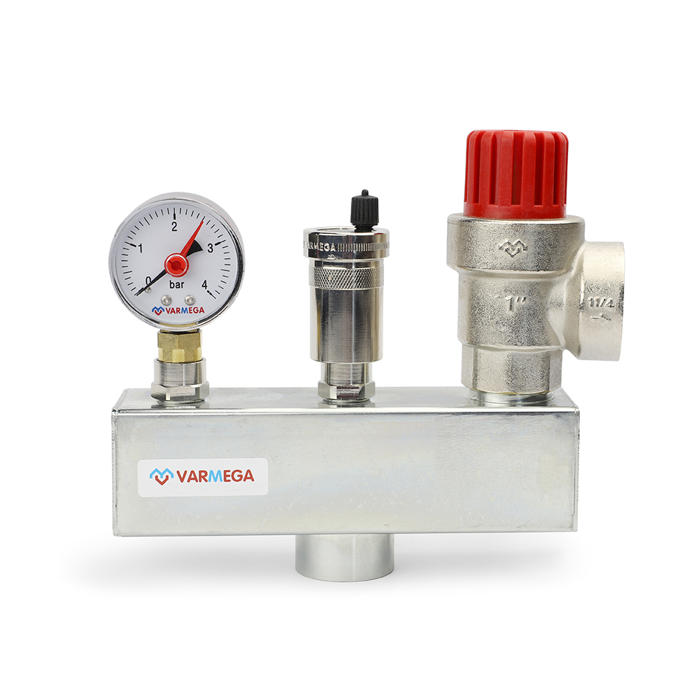 Группа безопасности котла Varmega ВР до 200 кВт